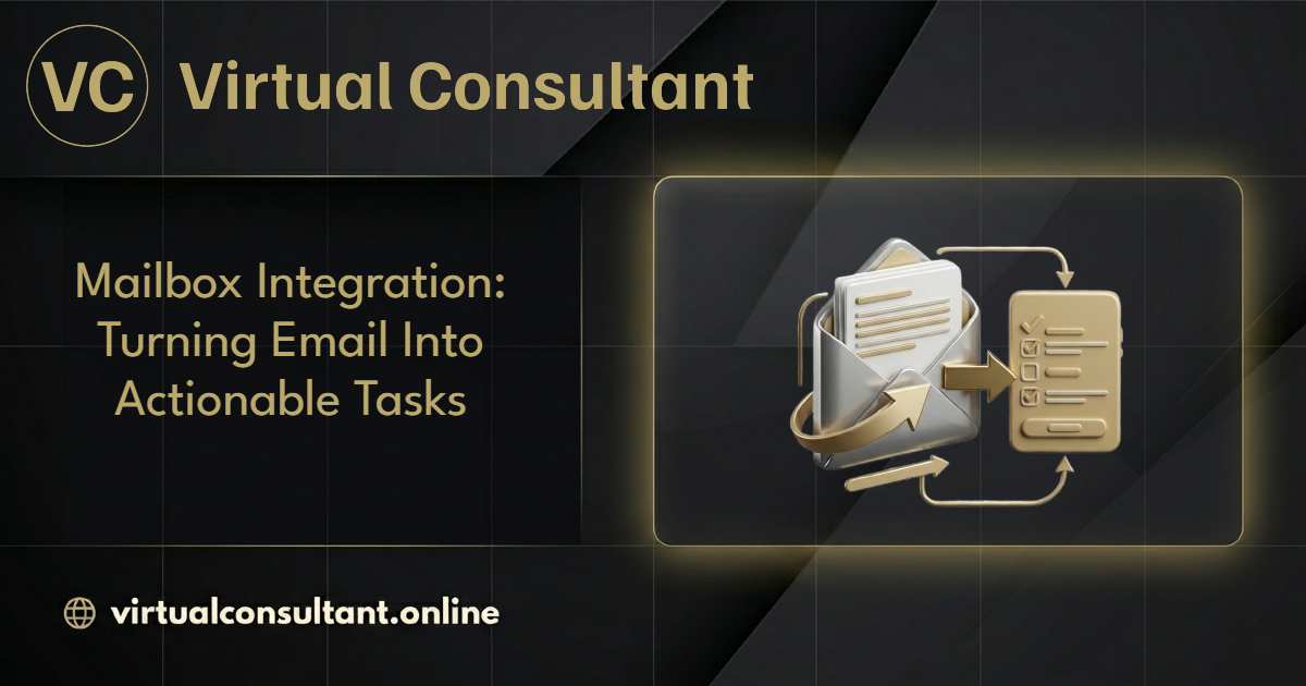 Mailbox Integration: Turning Email Into Actionable Tasks