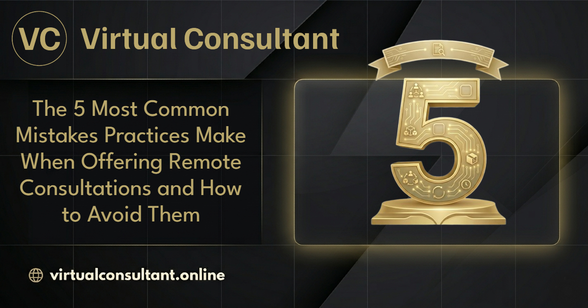 The 5 Most Common Mistakes Practices Make When Offering Remote Consultations and How to Avoid Them